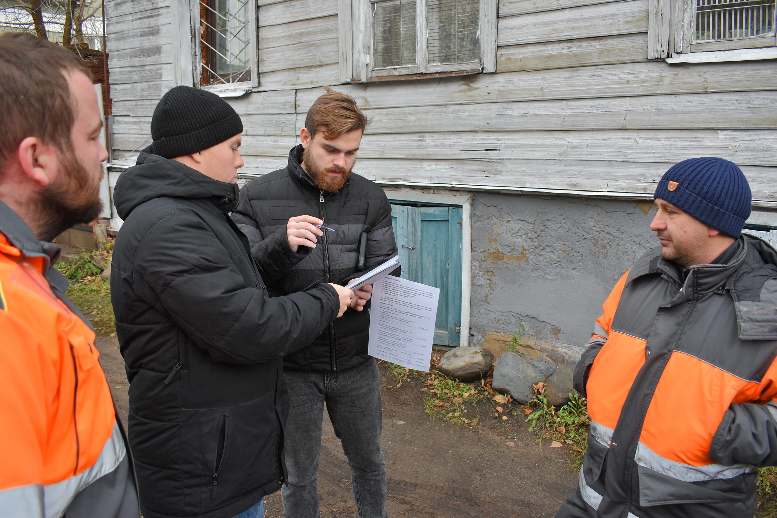 Комиссионная приемка. Проект дорога Псковская улица в Твери. Приемка работ. Тверь продолжается работа.